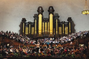 A View of the Choir, Orchestra, and the Great Organ.